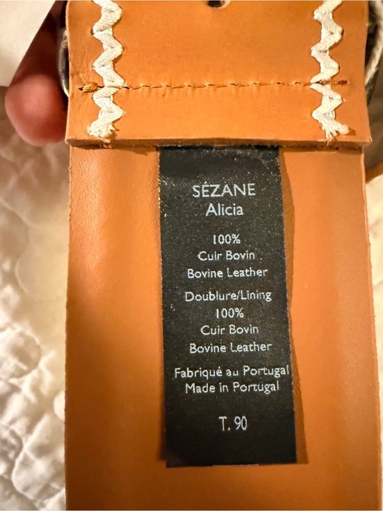 NWT - Sezane Alicia belt - size 90 main image 14
